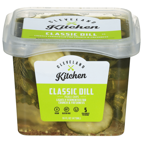 Save on Cleveland Kitchen Vegan Gluten Free Classic Dill Pickle Chips