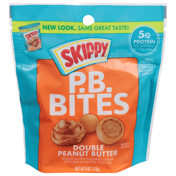 Save on Skippy P.B. Bites Double Peanut Butter Order Online Delivery