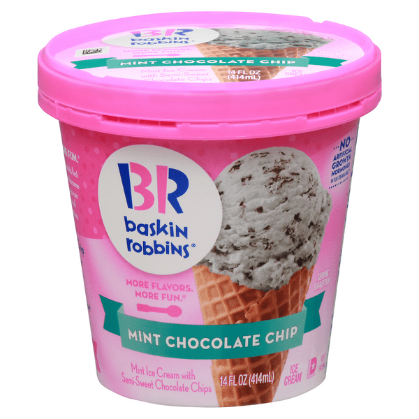 Save on Baskin Robbins Ice Cream Mint Chocolate Chip Order Online Delivery Giant