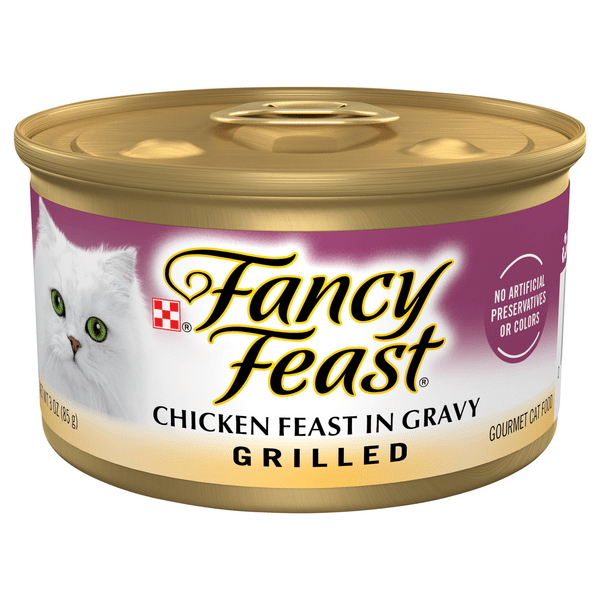Save on Fancy Feast Wet Cat Food Grilled Chicken Feast in Gravy Order