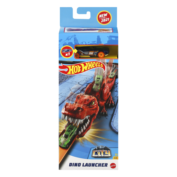 Save on Hot Wheels Dino Launcher Toy Ages 48 Order Online Delivery GIANT