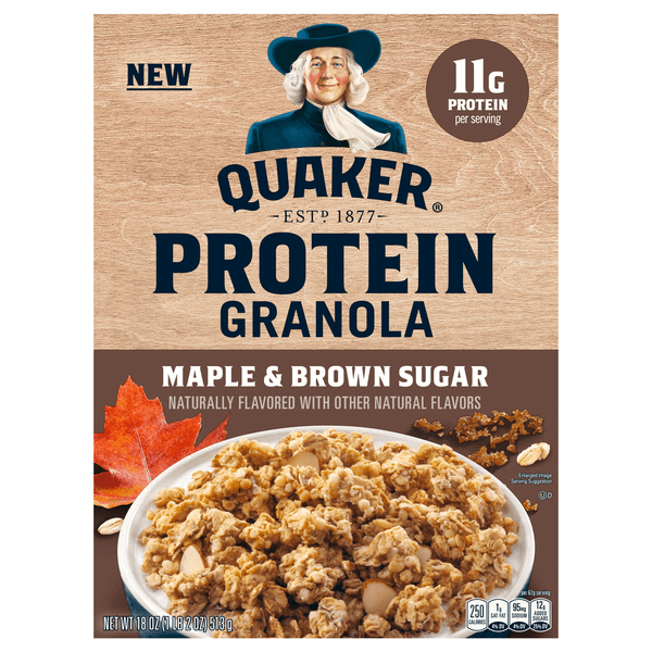 Save on Quaker Protein Granola Maple & Brown Sugar Order Online