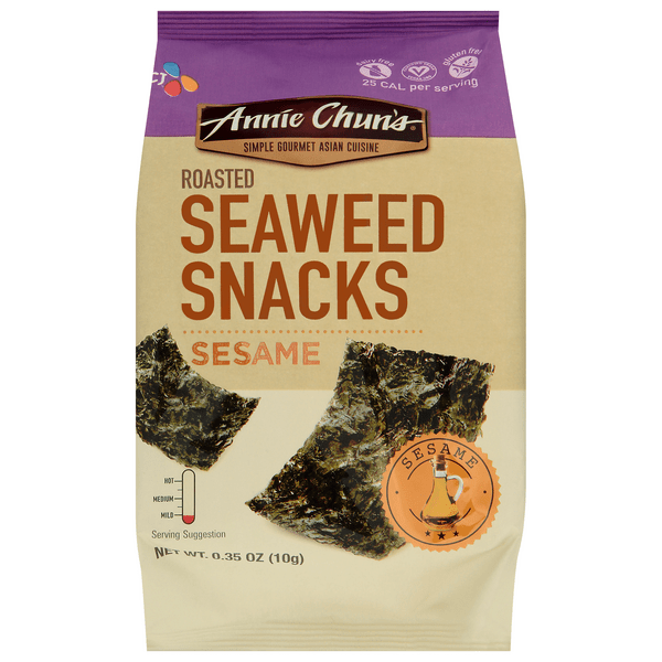Save on Annie Chun's Asian Cuisine Roasted Seaweed Snacks Sesame Order Online Delivery Giant