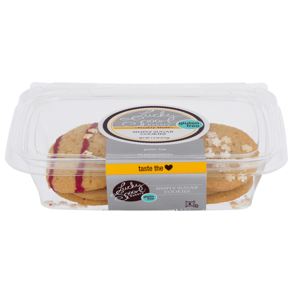 Save on Lucky Spoon Bakery Simply Sugar Cookies Gluten Free Order Online Delivery MARTIN'S