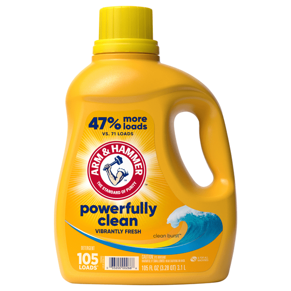 Save on Arm & Hammer Clean Burst Liquid Laundry Detergent Order Online