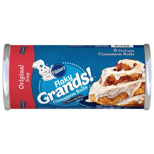 Save on Pillsbury Flaky Grands! Cinnamon Rolls with Original Icing 5