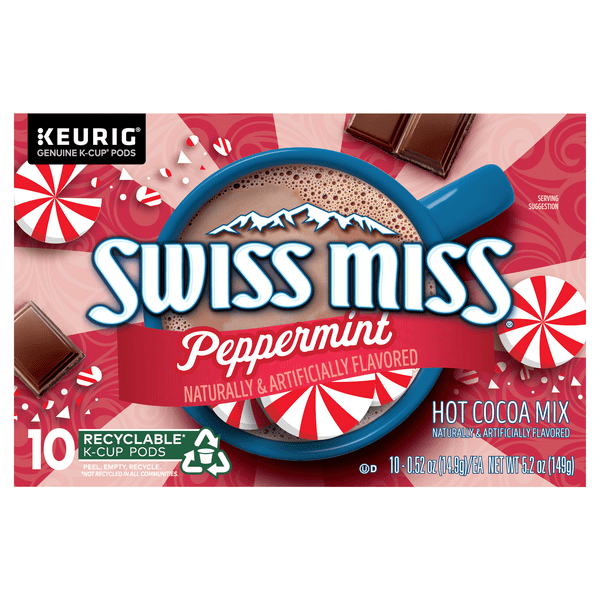 Save on Swiss Miss Hot Cocoa Mix Peppermint SingleServe KCup Pods
