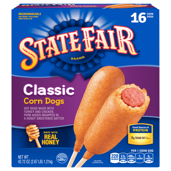 Save on State Fair Corn Dogs Classic 16 ct Order Online Delivery GIANT