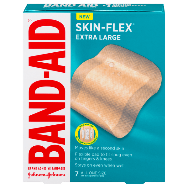 Save on BandAid Bandages SkinFlex Extra Large Order Online Delivery