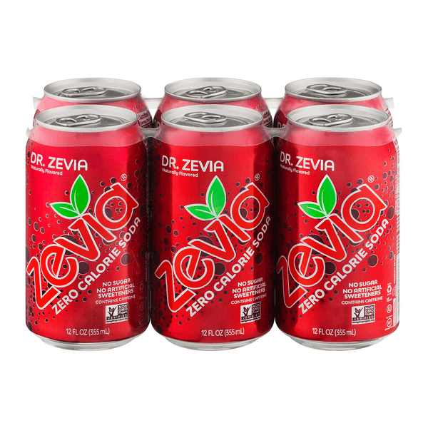 Save on Zevia Zero Calorie Dr. Zevia Soda 6 pk Order Online Delivery
