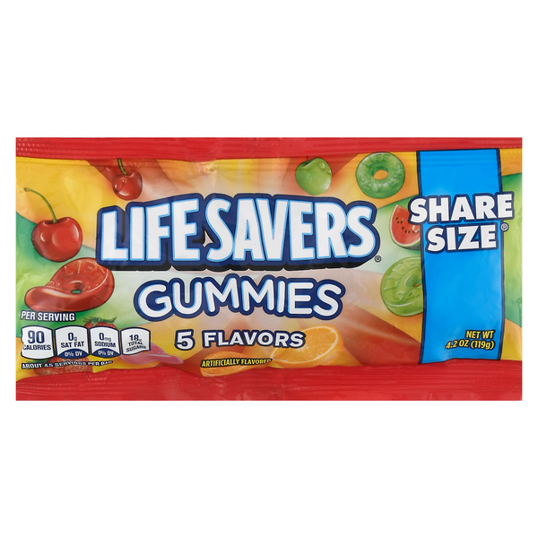Save on Life Savers Gummies Candy 5 Flavors Share Size Order Online