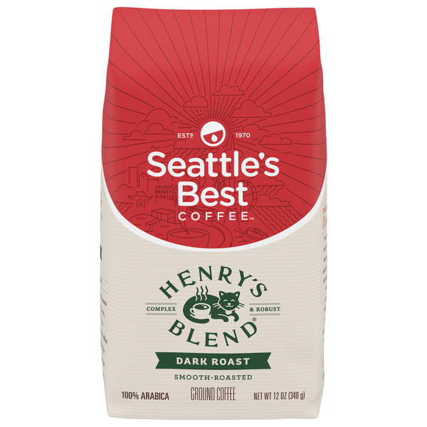 Save on Seattle's Best Coffee Henry's Blend Dark Roast (Ground) Order