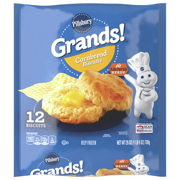 Save on Pillsbury Grands! Cornbread Biscuits 12 ct Order Online