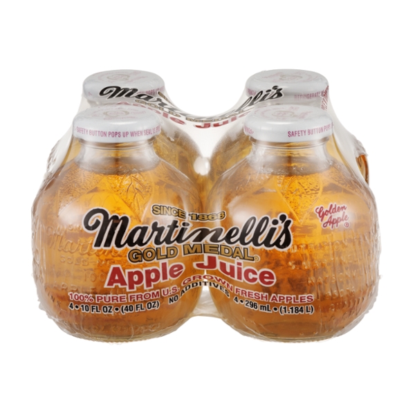 Save on Martinelli's Gold Medal 100 Pure Apple Juice 4 pk Order Online Delivery MARTIN'S