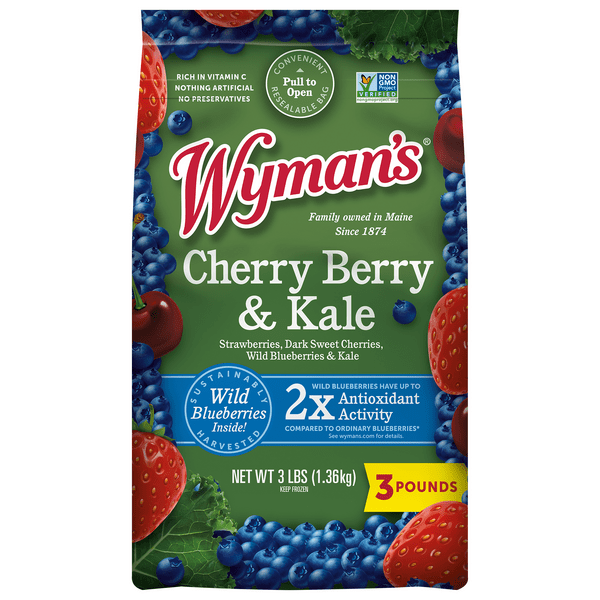 Save on Wyman's Cherry Berry & Kale Frozen Order Online Delivery GIANT
