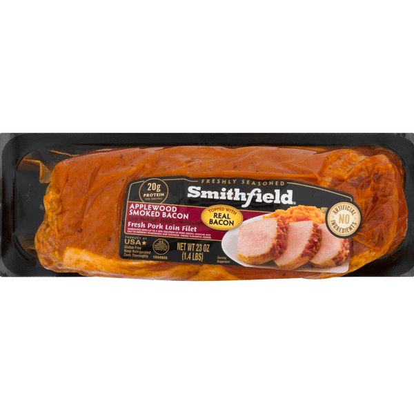 Save on Smithfield Marinated Pork Loin Filet Applewood