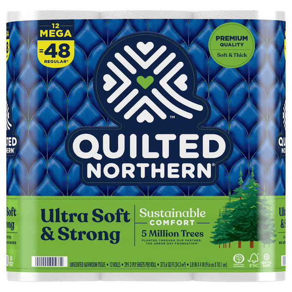 Save on Quilted Northern Ultra Soft & Strong Mega Roll 2Ply Toilet