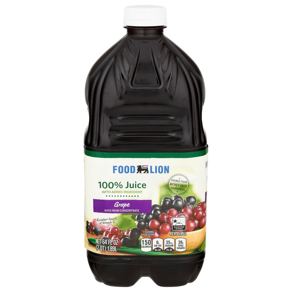 Grape Juice Order Online & Save Food Lion
