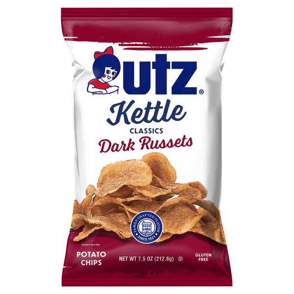 Save on Utz Kettle Classics Dark Russets Potato Chips Gluten Free Order