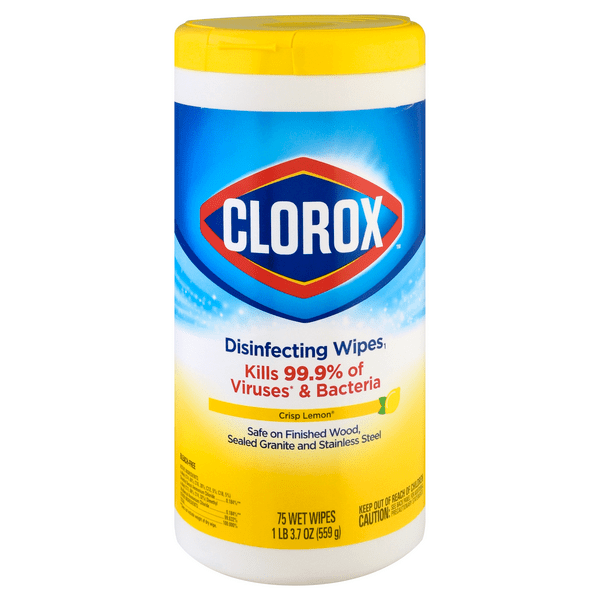 Save on Clorox Disinfecting Wipes Crisp Lemon Order Online Delivery