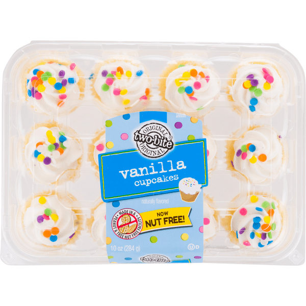 Save on twobite Mini Cupcakes Vanilla 12 ct Order Online Delivery