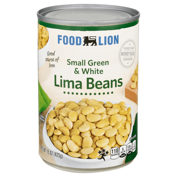 Save on Food Lion Small Green & White Lima Beans Order Online Delivery