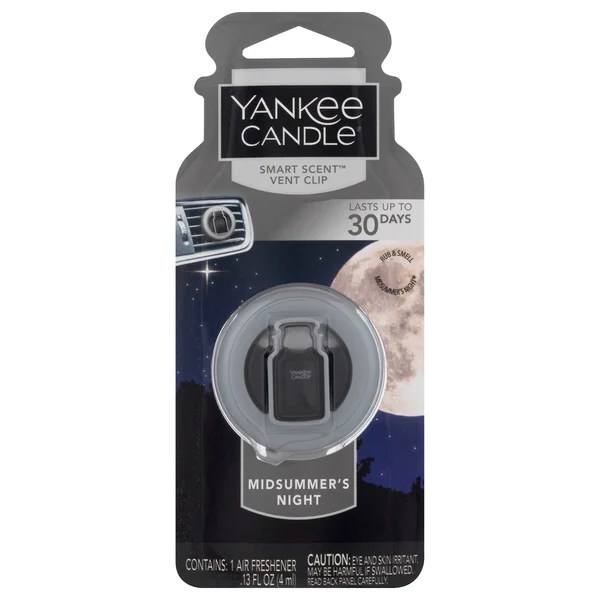 Save on Yankee Candle Smart Scent Vent Clip Air Freshener Midsummer's