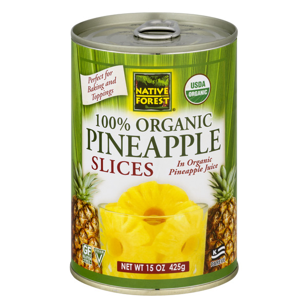 Save on Native Forest 100 Organic Pineapple Slices Gluten Free Order