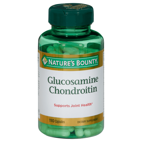 Save on Nature's Bounty Glucosamine Chondroitin Capsules Order Online