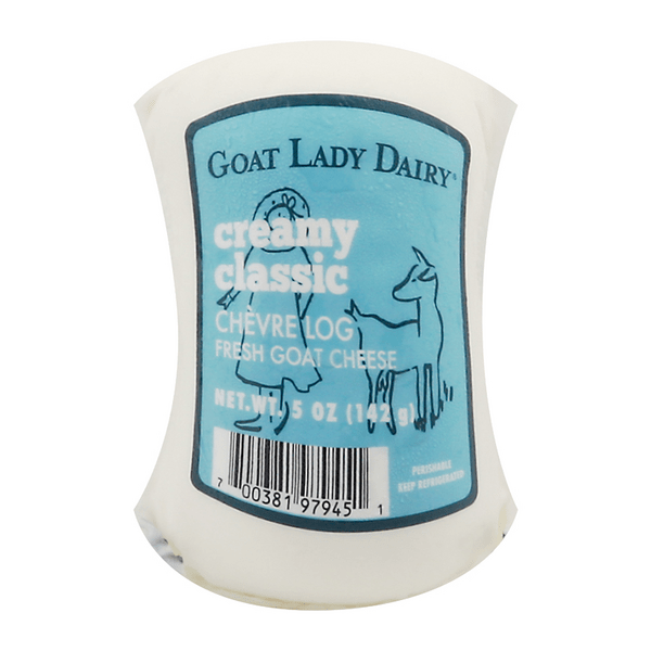 Save on Goat Lady Dairy Chevre Log Goat Cheese Creamy Classic Order
