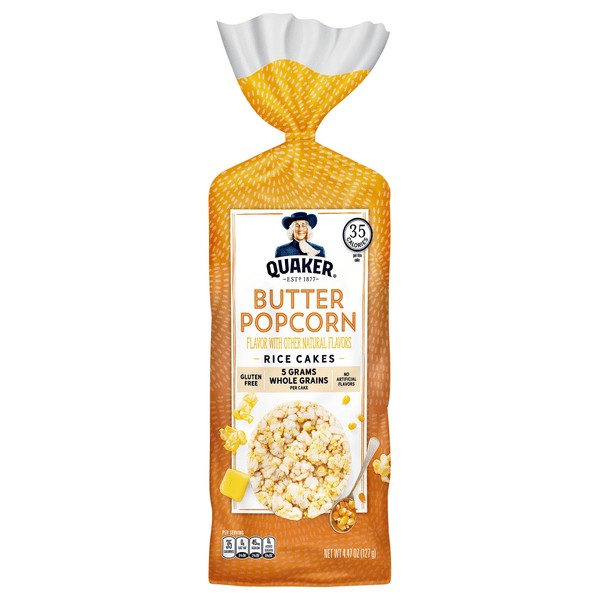 Save on Quaker Rice Cakes Butter Popcorn Gluten Free Order Online