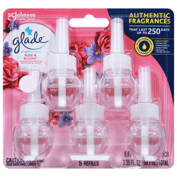 Save on Glade plugIns Rose & Bloom Scented Oil Refill Order Online