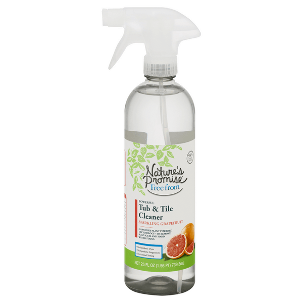 Save on Nature's Promise PlantBased Sparkling Grapefruit Tub & Tile