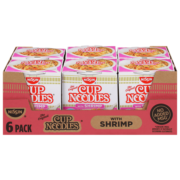Save on Nissin Cup Noodles Ramen Noodle Soup with Shrimp Order Online