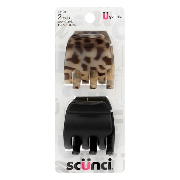 Save on Scunci Jaw Clips Thick Hair Order Online Delivery Stop & Shop