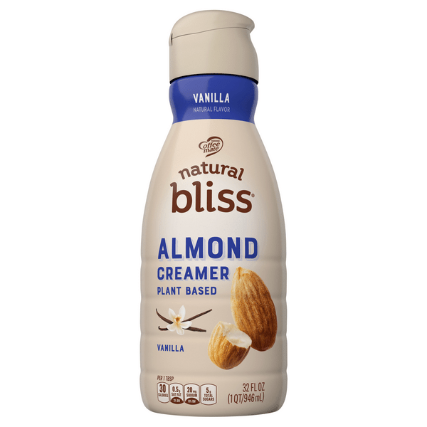 Save on Coffeemate Natural Bliss Almond Milk Coffee Creamer Vanilla