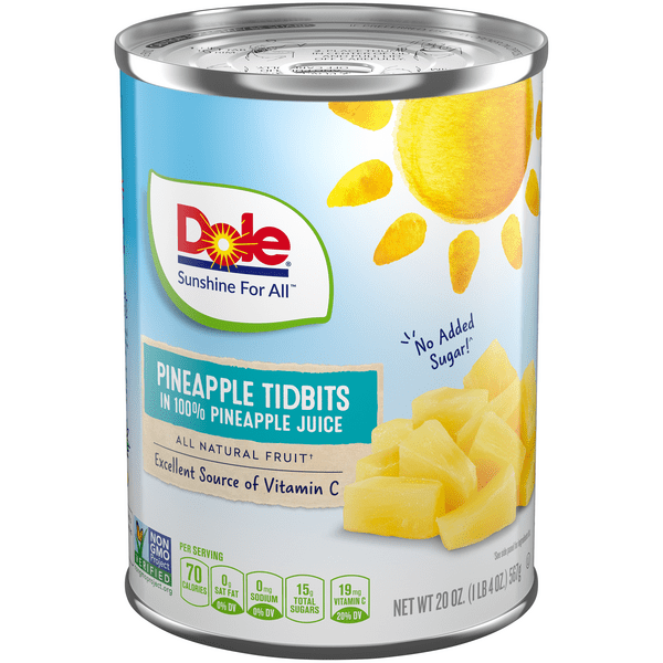 Dole Pineapple Label