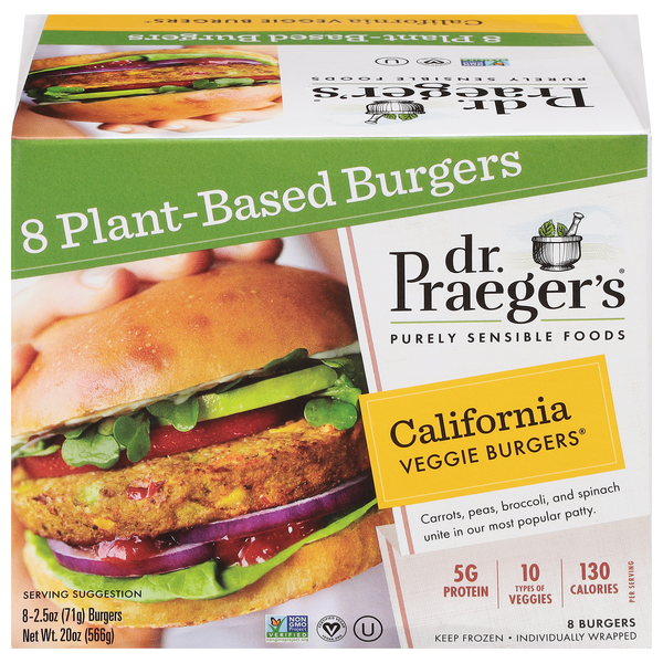 Save on Dr. Praeger's Sensible Foods Plant Based California Veggie