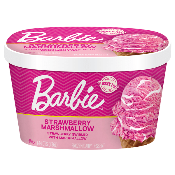 Save on Turkey Hill Barbie Strawberry Marshmallow Frozen Dairy Dessert