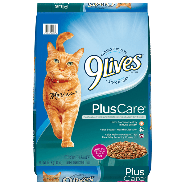 Save on 9Lives Plus Care Dry Cat Food Tuna & Egg Order Online Delivery