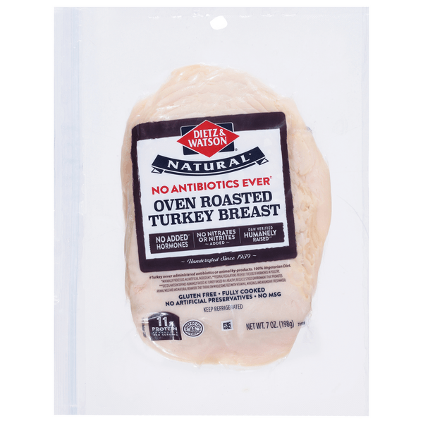 Save on Dietz & Watson Natural Oven Roasted Turkey Breast Order Online