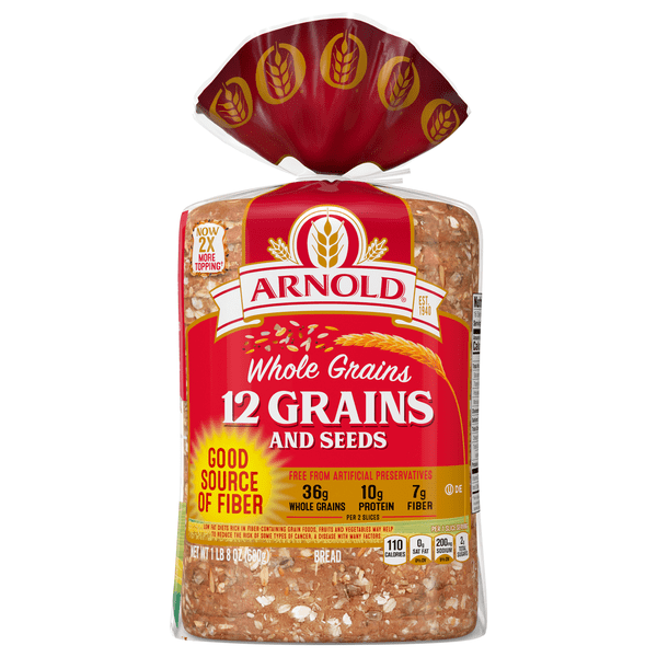 Save on Arnold Whole Grains Bread 12 Grains and Seeds Order Online