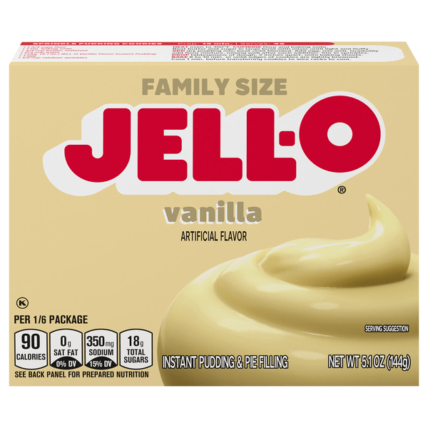 Save on JellO Instant Pudding & Pie Filling Mix Vanilla Order Online