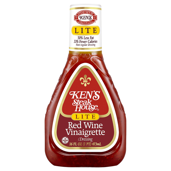 Save on Ken's Steak House Dressing Red Wine Vinegar & Olive Oil Lite