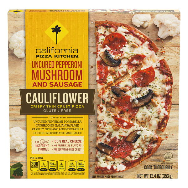 Save on California Pizza Kitchen Cauliflower Thin Crust Pizza Pepperoni