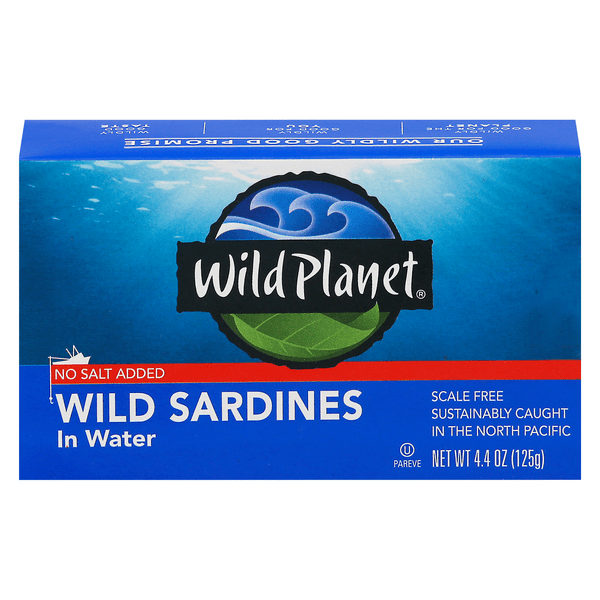 Save on Wild Wild Sardines in Water No Salt Added Order Online
