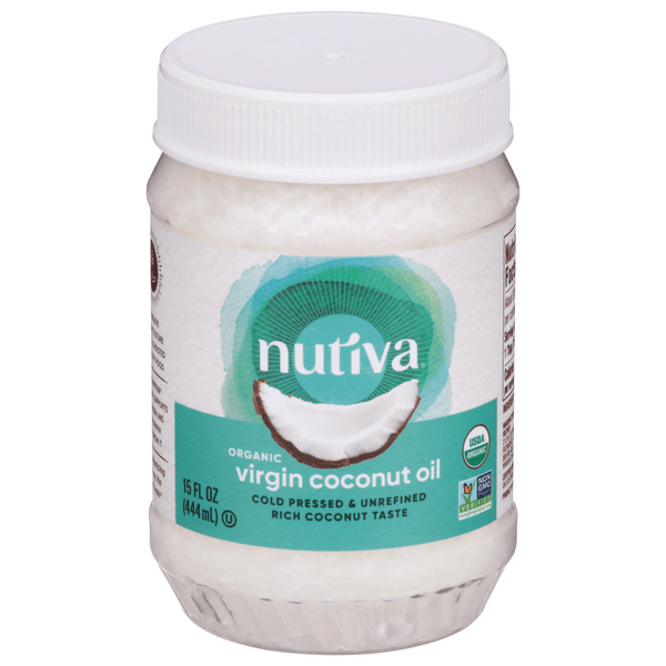 Save on Nutiva Coconut Oil Virgin Organic (Plastic Jar) Order Online