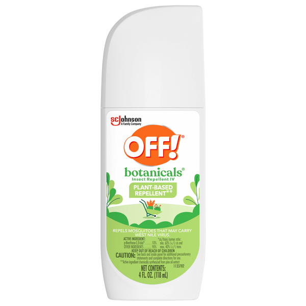 Save on OFF! Botanicals PlantBased Insect Repellent IV Deet Free Spray