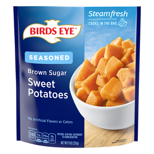 Save on Birds Eye Steamfresh Seasoned Sweet Potatoes Brown Sugar Order