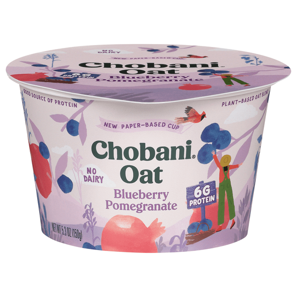 Save on Chobani Oat Blueberry Pomegranate PlantBased LactoseFree